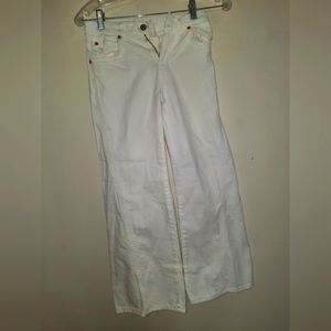 ZARA white jeans Size 11-12